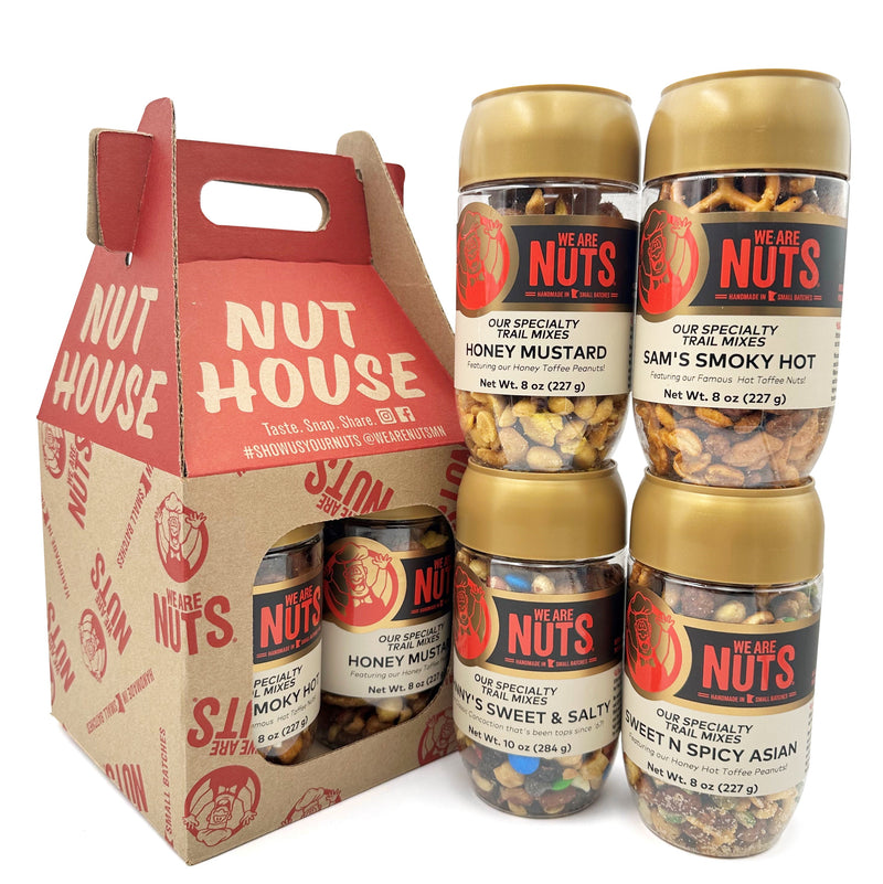 Best of Trail Mixes Nut House-Gift Tins-We Are Nuts!